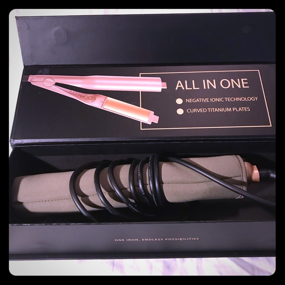 Hair curling-straightener tool NEVER USED